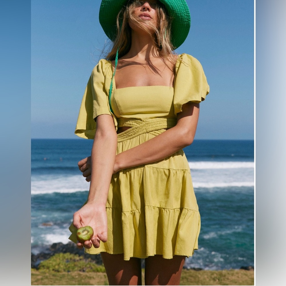 Cross of sunlight mini dress